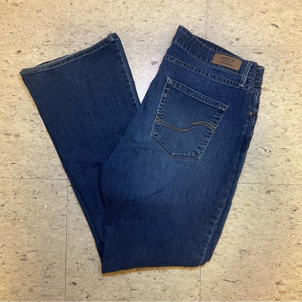 Signature by Levi Strauss & Co. Women's Modern Bootcut Jeans Blue Size 16M 33x32